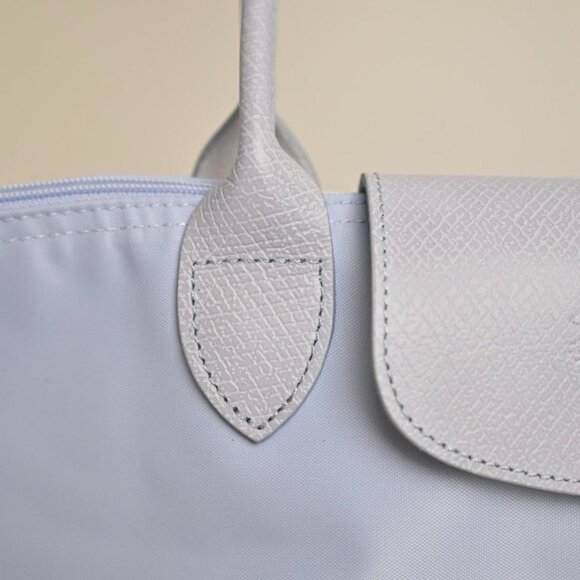 Le Pliage sky blue bag size Large - Picture 3 of 7